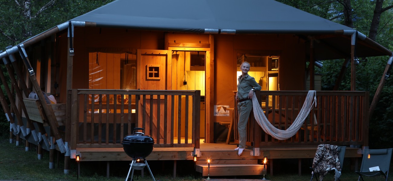 Ecolodge 3 Chambres Glamping Vue devant